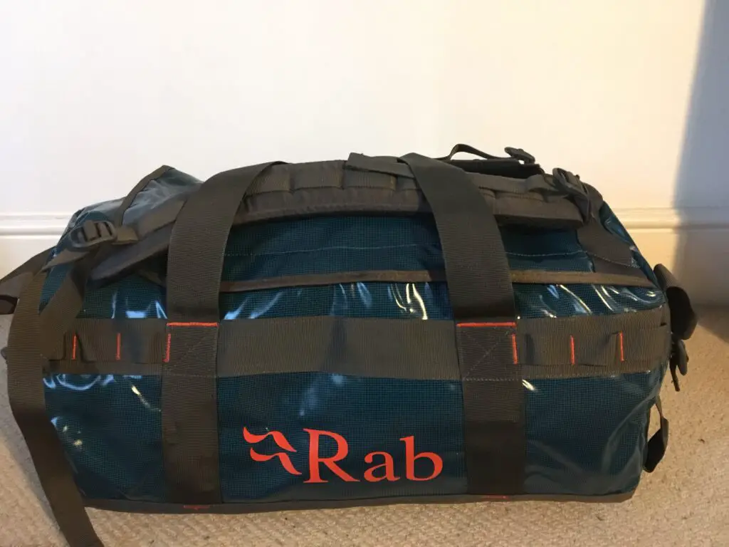 Rab 50l Kit Bag Review The ideal travel and carry on bag TrekSumo