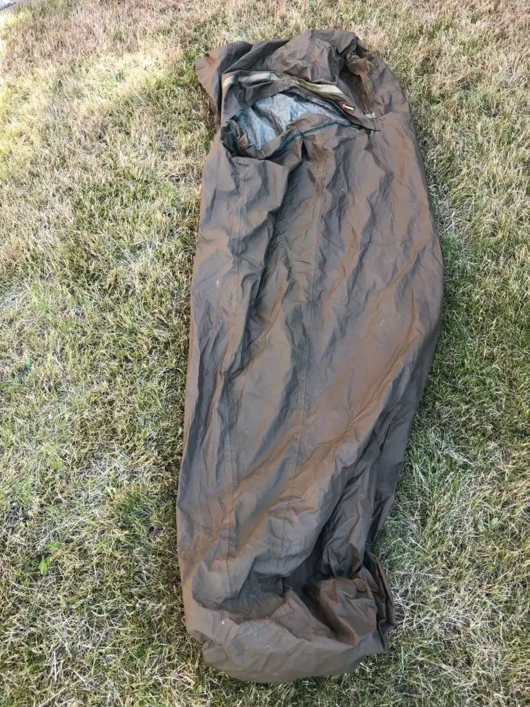 Phoenix goretex bivy bag emergency hiking shelter.