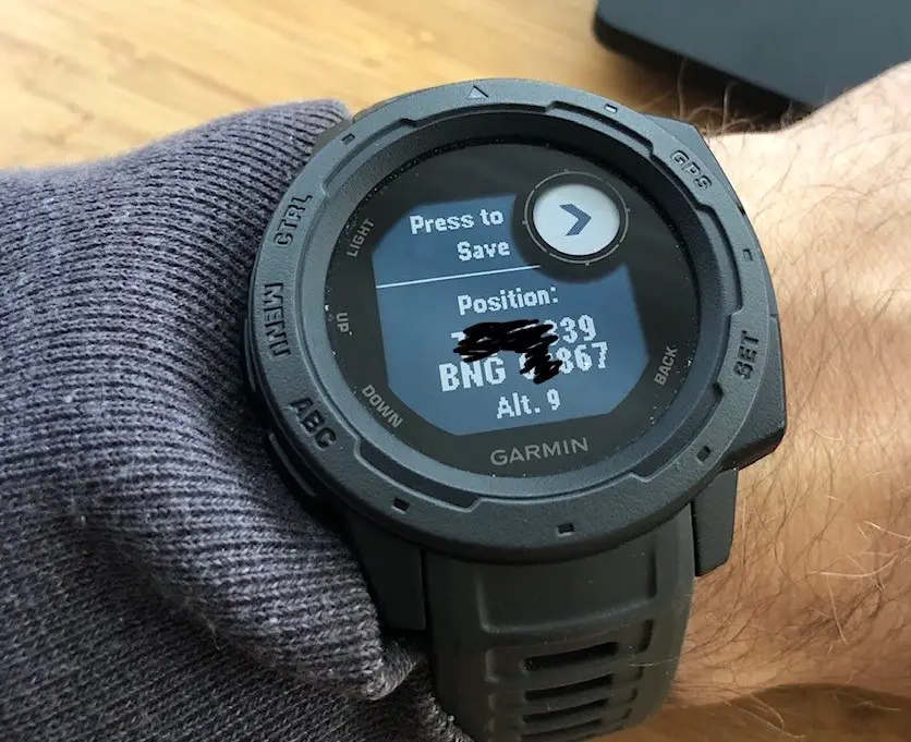 how to use garmin instinct