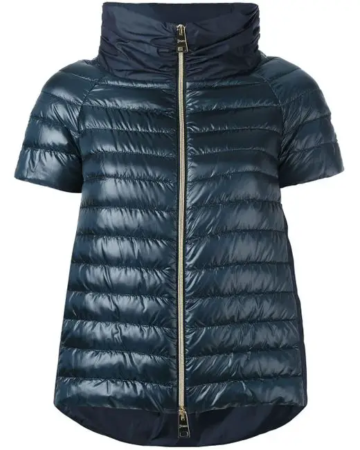 short sleeved down jacket for women