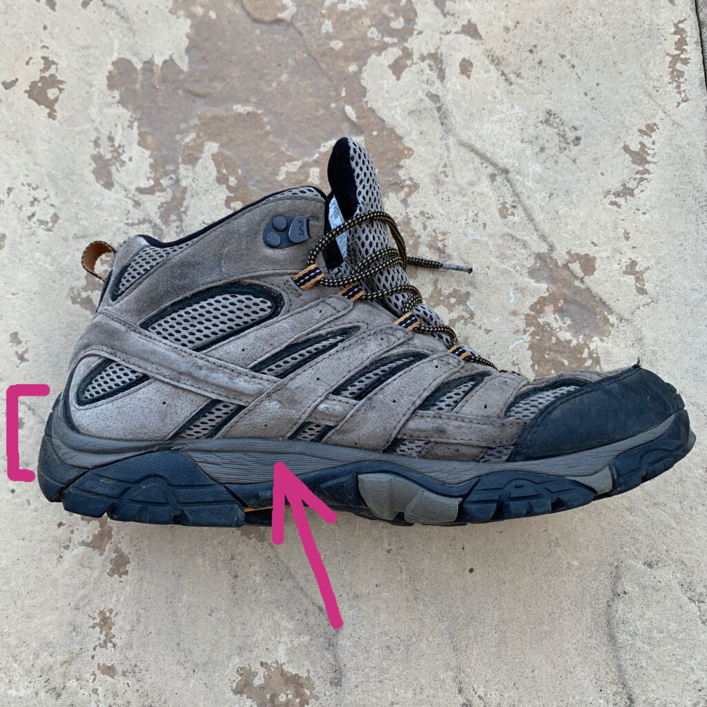 hiking boot midsoles