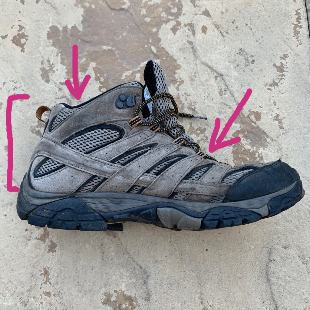 hiking boot uppers