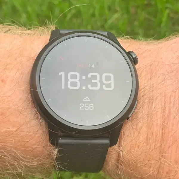 coros apex watch face