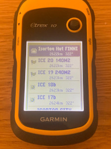 garmin etrex 10 route planning