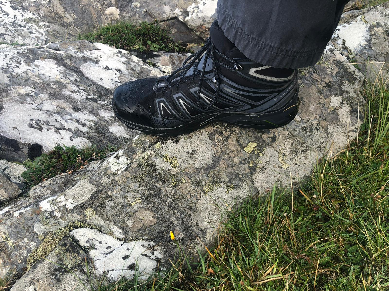 Breaking in salomon store hiking boots