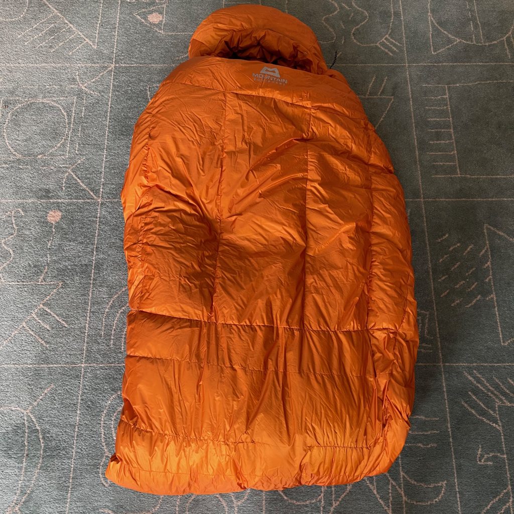 Mountain Equipment Redline sleeping bag review - TrekSumo