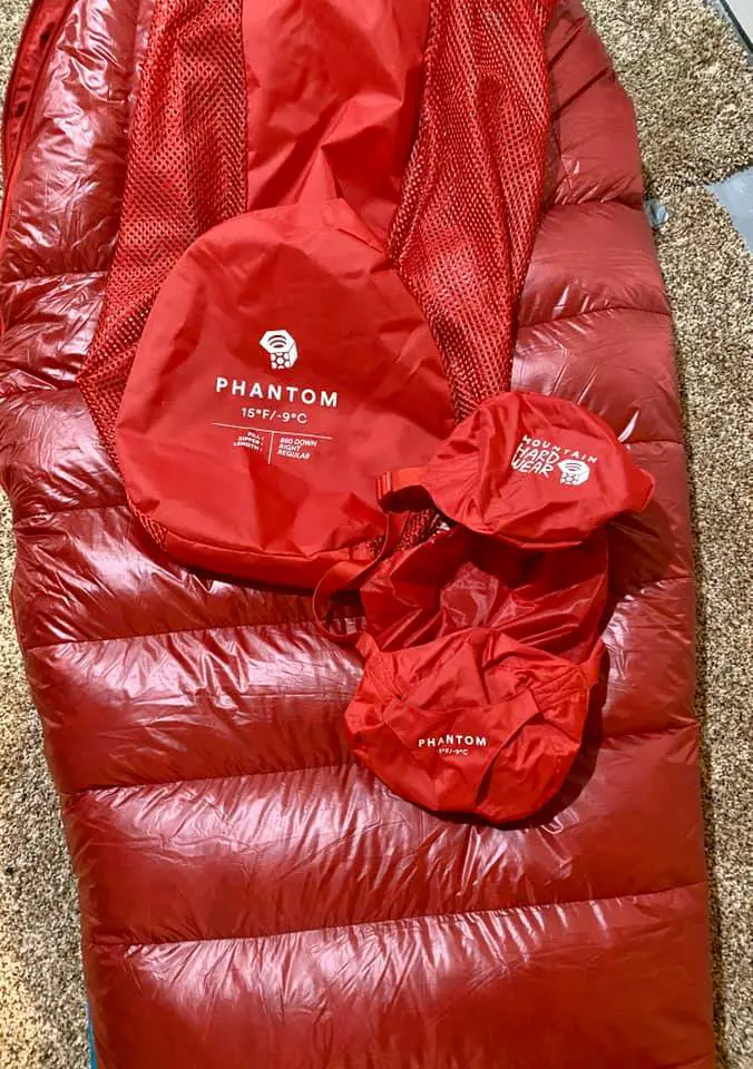 Mountain hardwear phantom clearance torch 3 sleeping bag