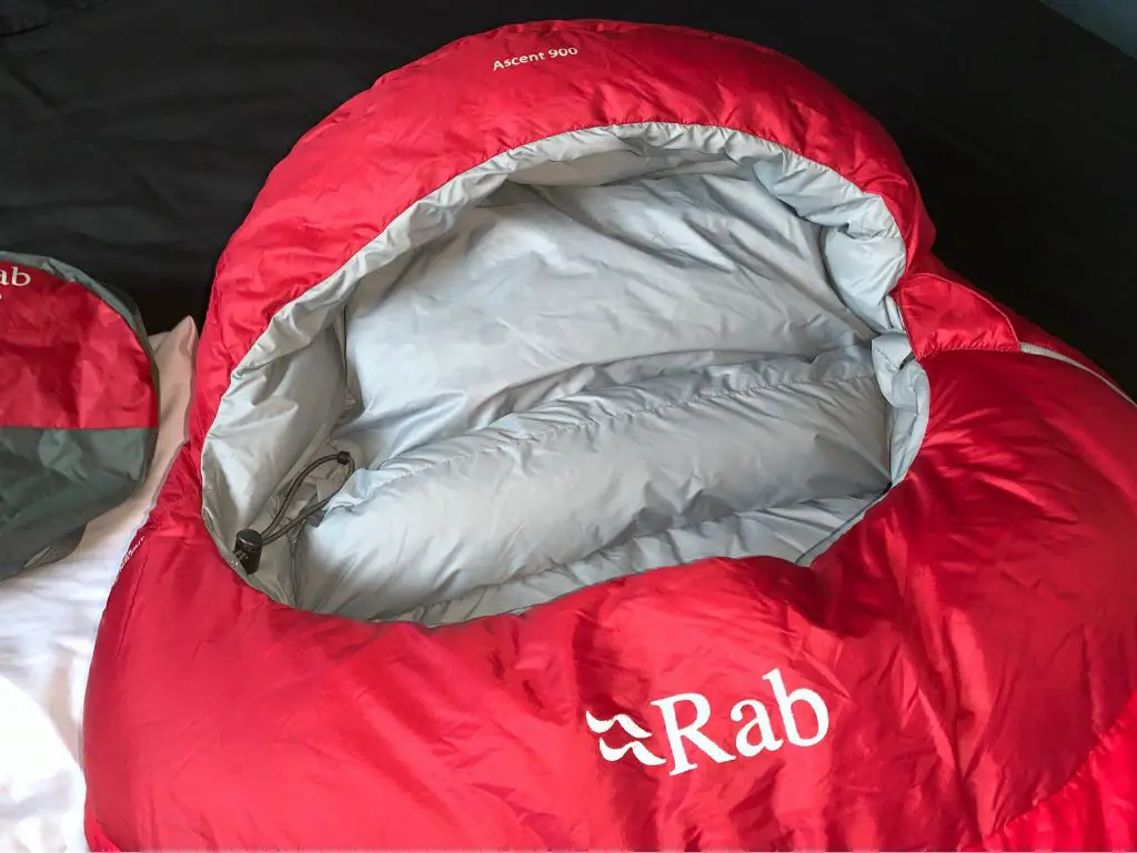 Rab ascent 900 on sale down sleeping bag