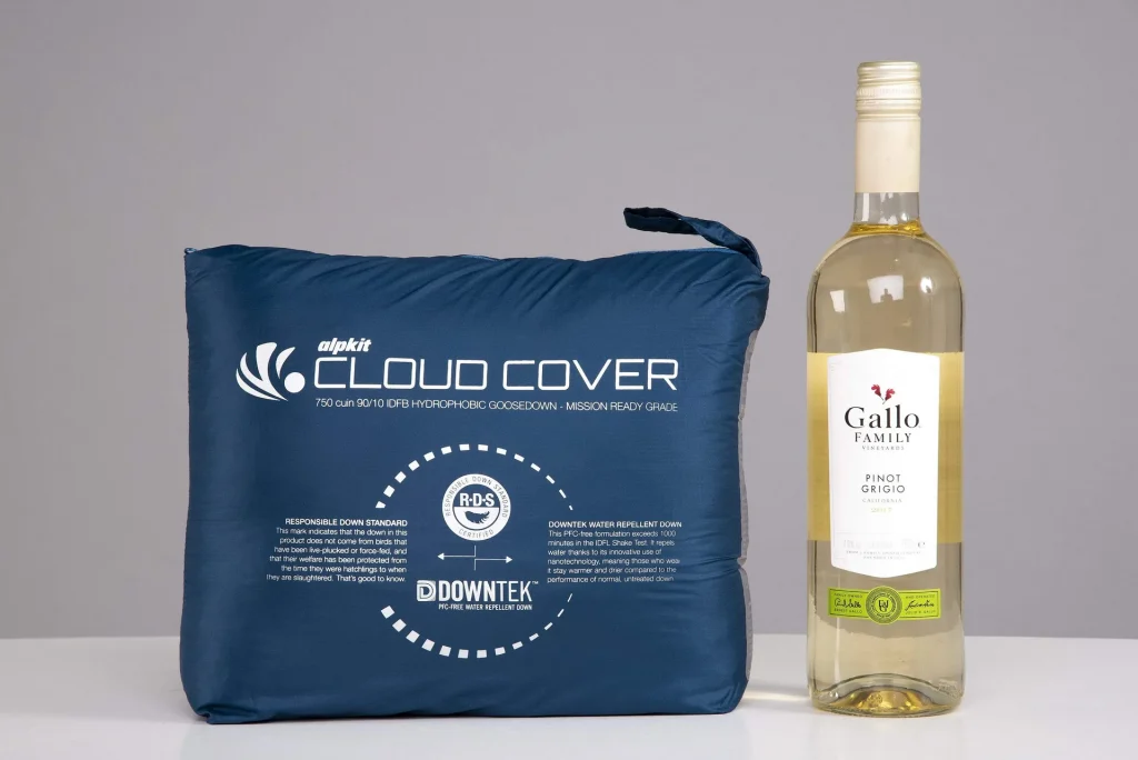 Alpkit cloud cover camping quilt